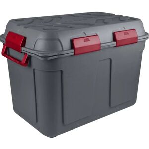 Sunware Q-line Aufbewahrungsbox - 160L Wasserdicht Anthrazit Rot - Innen/Außen Sunware Q-line Aufbewahrungsbox - 160L Wasserdicht Anthrazit Rot - Innen/Außen