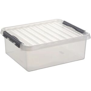 Sunware Q-line Boîte de rangement 25L - Boîte de rangement - Publicité Sunware Q-line Boîte de rangement 25L - Boîte de rangement - Publicité