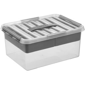 Modèle Sigma 79400409 Boîte de rangement - Rectangulaire Métallique Transparente - Publicité Modèle Sigma 79400409 Boîte de rangement - Rectangulaire Métallique Transparente - Publicité