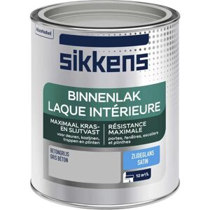 Sikkens Binnenlak - Betongrijs, 0,75L, Zijdeglans - Binnenlak Sikkens Binnenlak - Betongrijs, 0,75L, Zijdeglans - Binnenlak