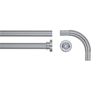 Sealskin Corner Shower Curtain Rod - Shower Type Sealskin Corner Shower Curtain Rod - Shower Type