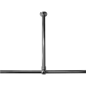 Sealskin Model Seallux Chroom Beugel - Douchegordijnstanghouder Sealskin Model Seallux Chroom Beugel - Douchegordijnstanghouder