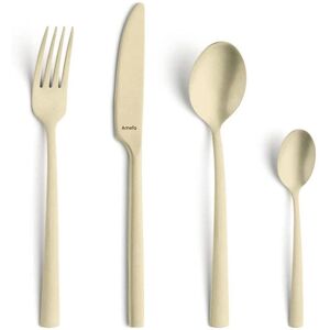 Amefa Manille PVD Champagner Besteckset - Vintage für 4 Personen Amefa Manille PVD Champagner Besteckset - Vintage für 4 Personen