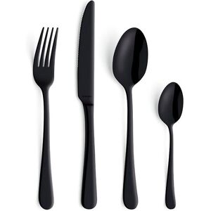 Amefa Austin Model 1410 24-Piece Black Cutlery Set - Cutlery Set Amefa Austin Model 1410 24-Piece Black Cutlery Set - Cutlery Set