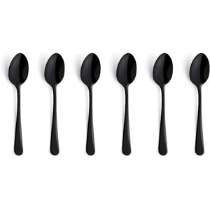Amefa Austin PVD Schwarz Espresso Löffel Set 6-tlg Amefa Austin PVD Schwarz Espresso Löffel Set 6-tlg
