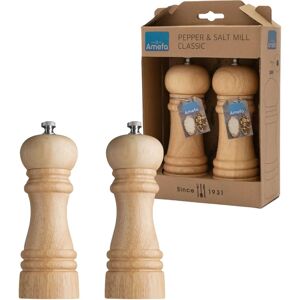 Amefa Salt- og peberkværn 15cm Naturlig Amefa Salt- og peberkværn 15cm Naturlig
