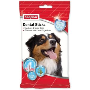 Beaphar Dog Dental Sticks Medium Large - Dog Dental Sticks Beaphar Dog Dental Sticks Medium Large - Dog Dental Sticks