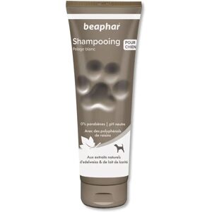 Shampoing Beaphar pour Chiens - Pelage Blanc, 250ml - Shampoing chien Shampoing Beaphar pour Chiens - Pelage Blanc, 250ml - Shampoing chien