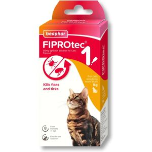 Beaphar FIPROtec Cat Flea & Tick Treatment - 50mg Beaphar FIPROtec Cat Flea & Tick Treatment - 50mg