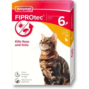 Beaphar FIPROtec Spot On Solution - Cat 50mg - Flea & Tick Control Beaphar FIPROtec Spot On Solution - Cat 50mg - Flea & Tick Control