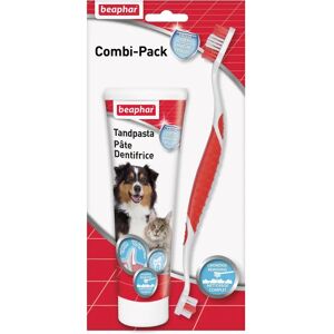 Kit Dentaire pour Chiens et Chats - Dentifrice et Brosse Enzymatiques - Publicité Kit Dentaire pour Chiens et Chats - Dentifrice et Brosse Enzymatiques - Publicité