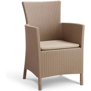 Chaise de jardin Keter Iowa Cappuccino - Chaise de jardin - Publicité Chaise de jardin Keter Iowa Cappuccino - Chaise de jardin - Publicité