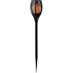 Luz de jardín solar Grundig llama - Negra - 12cm x 77cm Luz de jardín solar Grundig llama - Negra - 12cm x 77cm