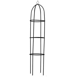 Supporto da giardino Kinzo Obelisco - Supporto in metallo da 185cm per piante rampicanti Supporto da giardino Kinzo Obelisco - Supporto in metallo da 185cm per piante rampicanti