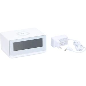 Sveglia Grundig con caricatore wireless - Digitale, Bianco Sveglia Grundig con caricatore wireless - Digitale, Bianco