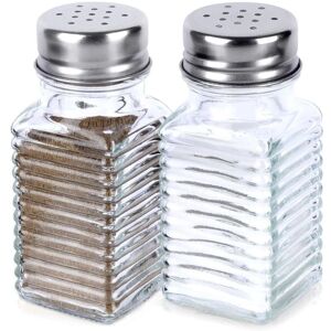 Alpina Salt and Pepper Shakers - Set of 2 - Elegant Serving Set Alpina Salt and Pepper Shakers - Set of 2 - Elegant Serving Set