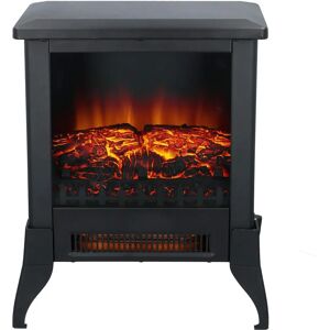 Cheminée électrique Verona - Flamme réglable - 1800W - Publicité Cheminée électrique Verona - Flamme réglable - 1800W - Publicité