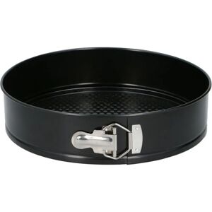 Alpina Cake Mould Non-slip Circular Black Steel Ø 28 x 6,7 cm - Cake Mould Alpina Cake Mould Non-slip Circular Black Steel Ø 28 x 6,7 cm - Cake Mould