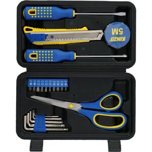 Kit d'outils Kinzo 21 pièces - Organisé pour la maison - Publicité Kit d'outils Kinzo 21 pièces - Organisé pour la maison - Publicité