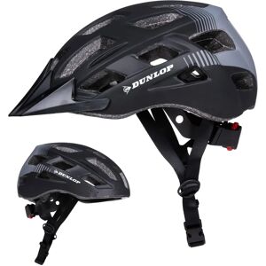 Casque de vélo Dunlop avec LED - Casque Casque de vélo Dunlop avec LED - Casque