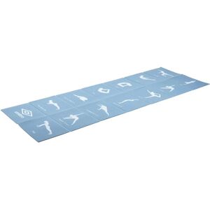 Umbro Faltbare Yogamatte - 174x62 cm - Rutschfest - 13 Übungen Umbro Faltbare Yogamatte - 174x62 cm - Rutschfest - 13 Übungen