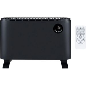 Chauffage Électrique Alpina 2000W - Thermostat Réglable - Murale ou Sur Pied - Noir - Publicité Chauffage Électrique Alpina 2000W - Thermostat Réglable - Murale ou Sur Pied - Noir - Publicité