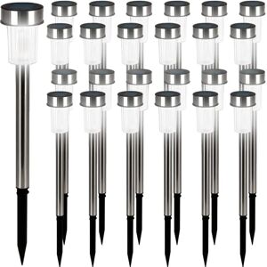 BAKAJI - Zonne-energie Tuinlampen Set - IP44 - 8 Stuks BAKAJI - Zonne-energie Tuinlampen Set - IP44 - 8 Stuks