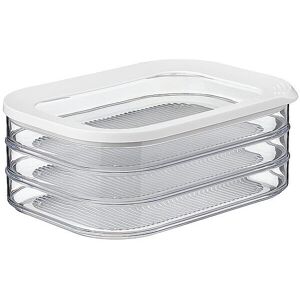 Rosti Mepal Rigid Food Storage Box - 1650ml, White, Rectangle Rosti Mepal Rigid Food Storage Box - 1650ml, White, Rectangle