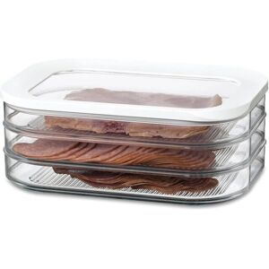 Rosti Mepal Rigid Food Storage Box - 1650ml, White, Rectangle Rosti Mepal Rigid Food Storage Box - 1650ml, White, Rectangle