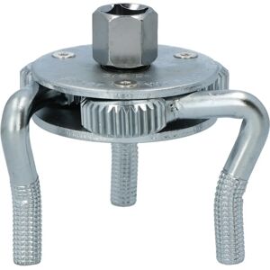 Clé pour filtre à huile Carpoint - 65-110mm - Chrome - Publicité Clé pour filtre à huile Carpoint - 65-110mm - Chrome - Publicité