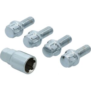 Set d'écrous antivol Carpoint - M12 x 1,5 - Chrome - Pour Renault Clio 4 - Publicité Set d'écrous antivol Carpoint - M12 x 1,5 - Chrome - Pour Renault Clio 4 - Publicité