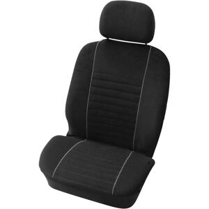 Cubierta de asiento CARPOINT Suede 0310404 - Terciopelo, Negro, Delantero Cubierta de asiento CARPOINT Suede 0310404 - Terciopelo, Negro, Delantero
