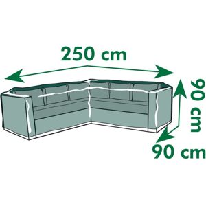 vidaXL Garden Furniture Cover - L-shaped Waterproof PE 250x90x90cm vidaXL Garden Furniture Cover - L-shaped Waterproof PE 250x90x90cm