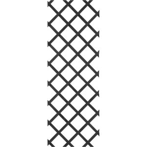 vidaXL Nature Garden Trellis - Extendable, 50x150 cm, Wood, Anthracite - Garden Trellis vidaXL Nature Garden Trellis - Extendable, 50x150 cm, Wood, Anthracite - Garden Trellis