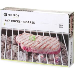HENDI Lava Stones for Gas Grill - 5kg Large Rocks HENDI Lava Stones for Gas Grill - 5kg Large Rocks