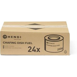 Hendi Bioethanol Chafing Dish Brennstoff - 24 Stück Hendi Bioethanol Chafing Dish Brennstoff - 24 Stück