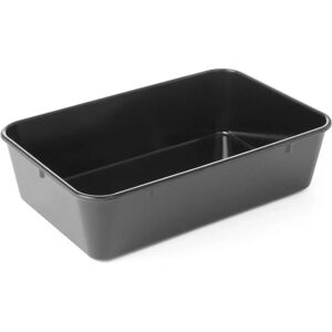 Hendi 568507 Bandeja de melamina negra - 300x190x80mm - Bandeja de hornear Hendi 568507 Bandeja de melamina negra - 300x190x80mm - Bandeja de hornear