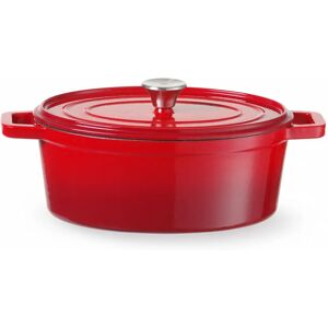 Cocotte en Fonte Emaillée Rouge - Hendi - Publicité Cocotte en Fonte Emaillée Rouge - Hendi - Publicité