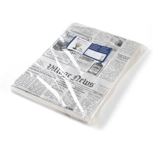 Papier Hendi pour Snacks Chauds - 250x350mm - 500 Feuilles - Publicité Papier Hendi pour Snacks Chauds - 250x350mm - 500 Feuilles - Publicité
