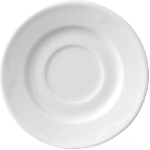 Sous-tasse Saturn 125 mm en Porcelaine Hendi - Empilable & Résistante - Publicité Sous-tasse Saturn 125 mm en Porcelaine Hendi - Empilable & Résistante - Publicité