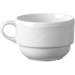 Tasse à Cappuccino en Porcelaine Blanche Hendi - 0,25L - Publicité Tasse à Cappuccino en Porcelaine Blanche Hendi - 0,25L - Publicité
