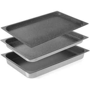 Vassoio da forno GN1/1 40mm - Antiaderente - Hendi Vassoio da forno GN1/1 40mm - Antiaderente - Hendi