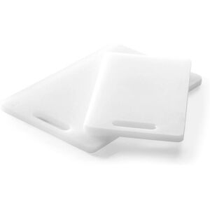Planche Blanche à Découper HENDI avec Poignée - 250x150mm - 10mm d'épaisseur - Publicité Planche Blanche à Découper HENDI avec Poignée - 250x150mm - 10mm d'épaisseur - Publicité