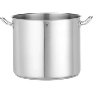 Cocotte en acier inoxydable Hendi 837795 - 21L - Ø 320mm - Durable & Induction - Publicité Cocotte en acier inoxydable Hendi 837795 - 21L - Ø 320mm - Durable & Induction - Publicité