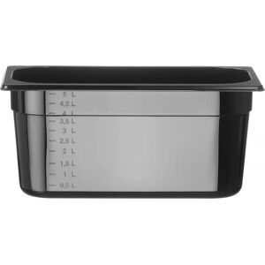 Hendi 862513 Contenedor de alimentos - Negro - Contenedor de alimentos Hendi 862513 Contenedor de alimentos - Negro - Contenedor de alimentos