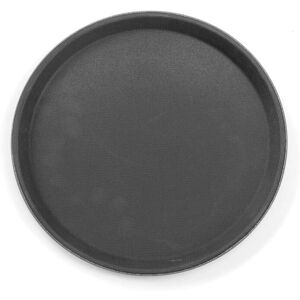 Assiette de Service Ronde Noire Hendi - 360 mm - Serving Plate - Publicité Assiette de Service Ronde Noire Hendi - 360 mm - Serving Plate - Publicité