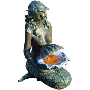 Ubbink Oslo Wasserfigur - Bronze & Grün - Teichdeko Ubbink Oslo Wasserfigur - Bronze & Grün - Teichdeko