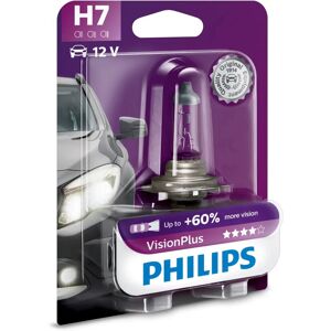Lâmpada de Farol Philips VisionPlus H7 - Iluminação veicular Lâmpada de Farol Philips VisionPlus H7 - Iluminação veicular