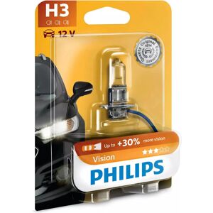 Philips Vision H3 55W Auton Lamppu - Ajovalot, Sumut, Vilkut Philips Vision H3 55W Auton Lamppu - Ajovalot, Sumut, Vilkut