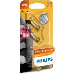 Philips 12256B2 Lâmpada de carro - W3W, 12V, 3W Philips 12256B2 Lâmpada de carro - W3W, 12V, 3W
